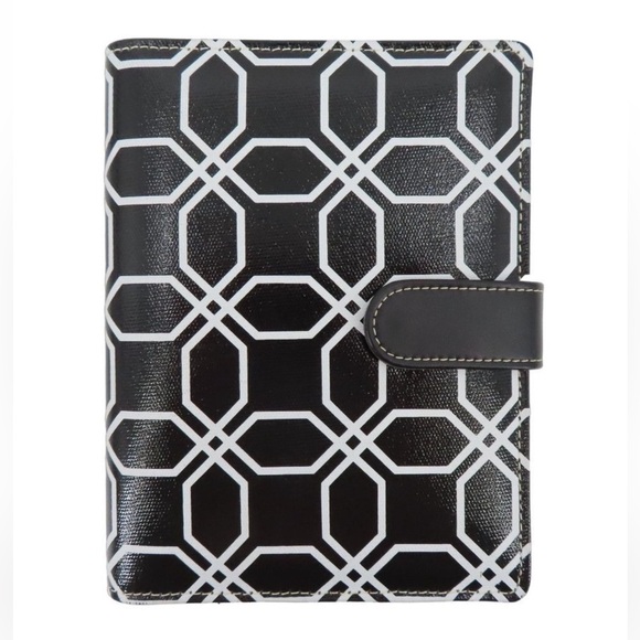 Franklin Covey Office Franklin Covey 365 Black White Lattice Print